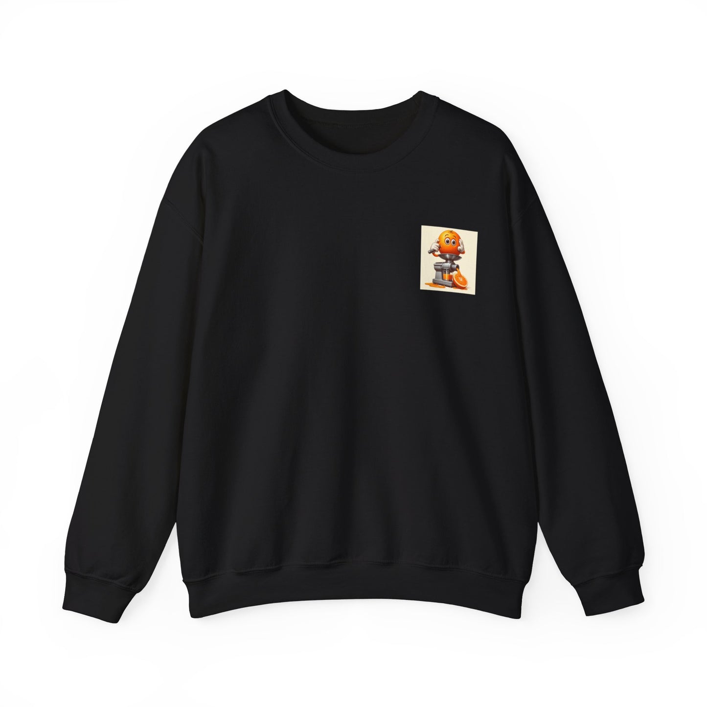 Orange Crewneck Sweatshirt