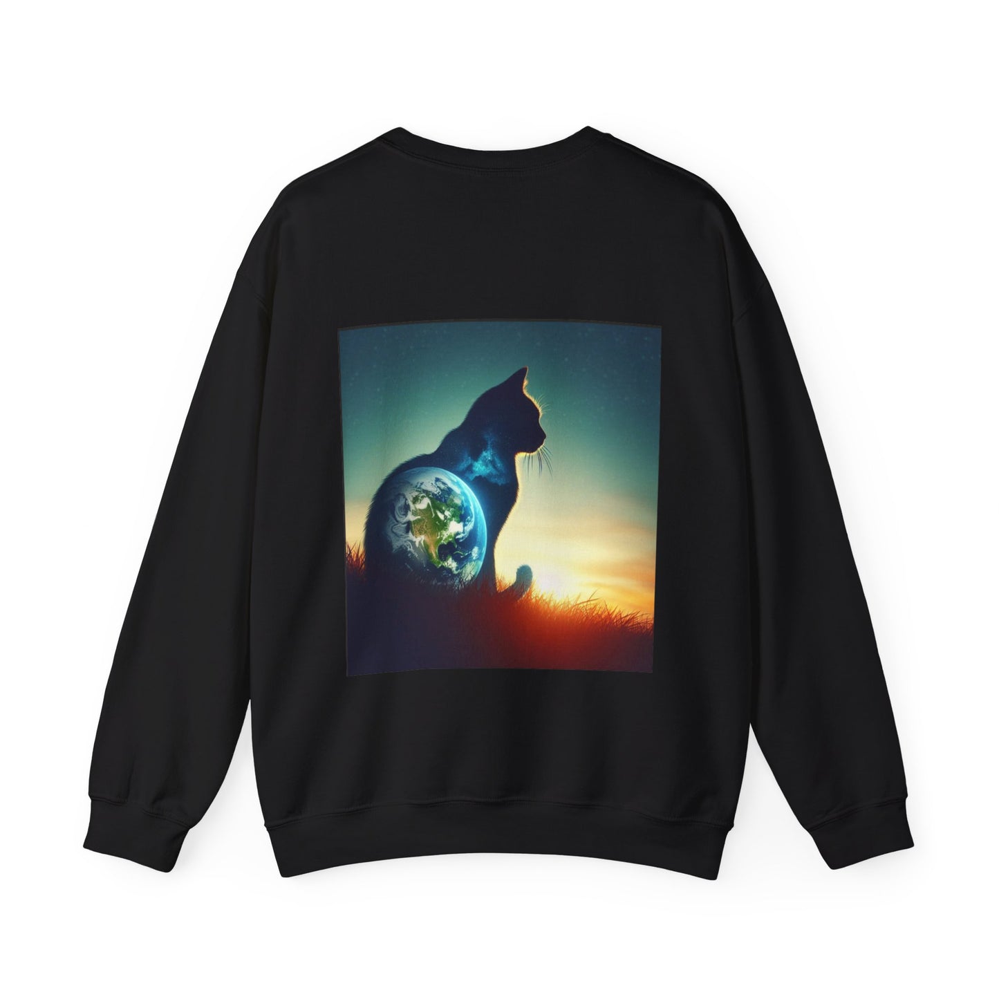 Cat Crewneck Sweatshirt