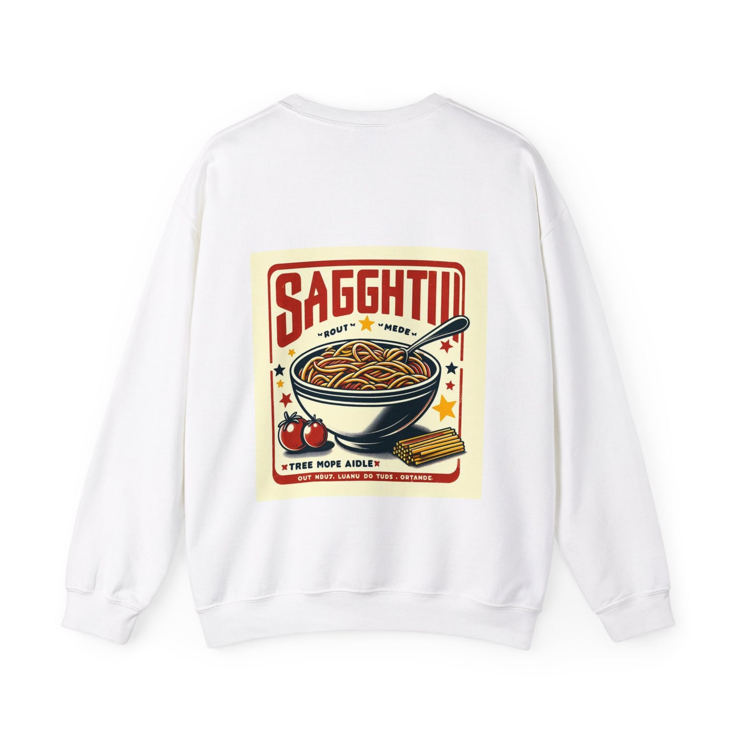 Spaghetti Crewneck Sweatshirt