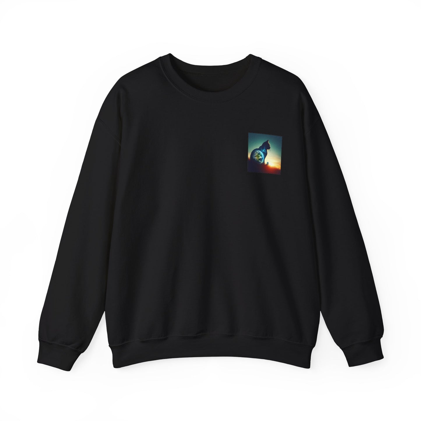 Cat Crewneck Sweatshirt