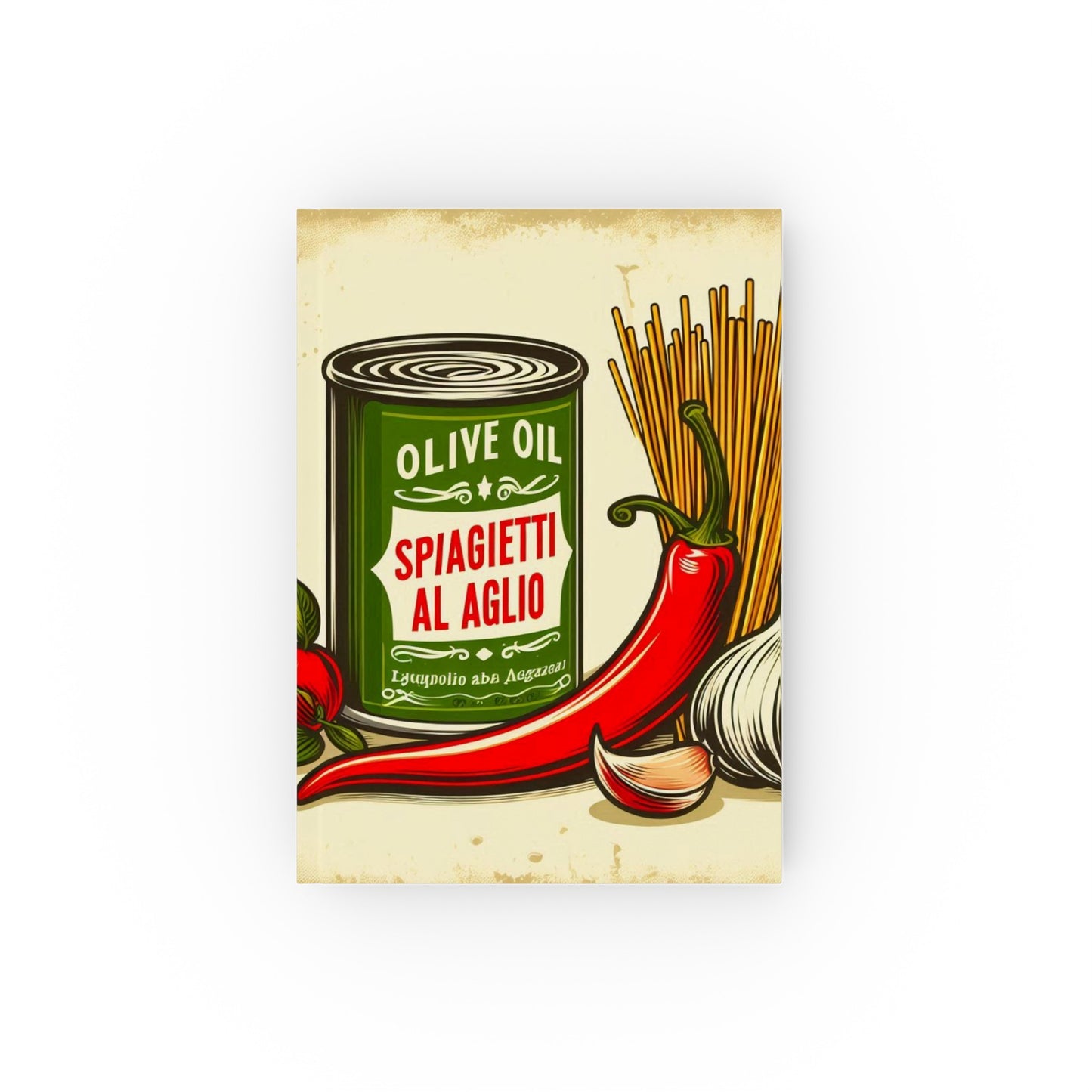 Spaghetti Aglio Olio Bullet Journal